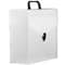 JAM Paper 10" x 12" Clear Plastic Portfolio File Carry Case